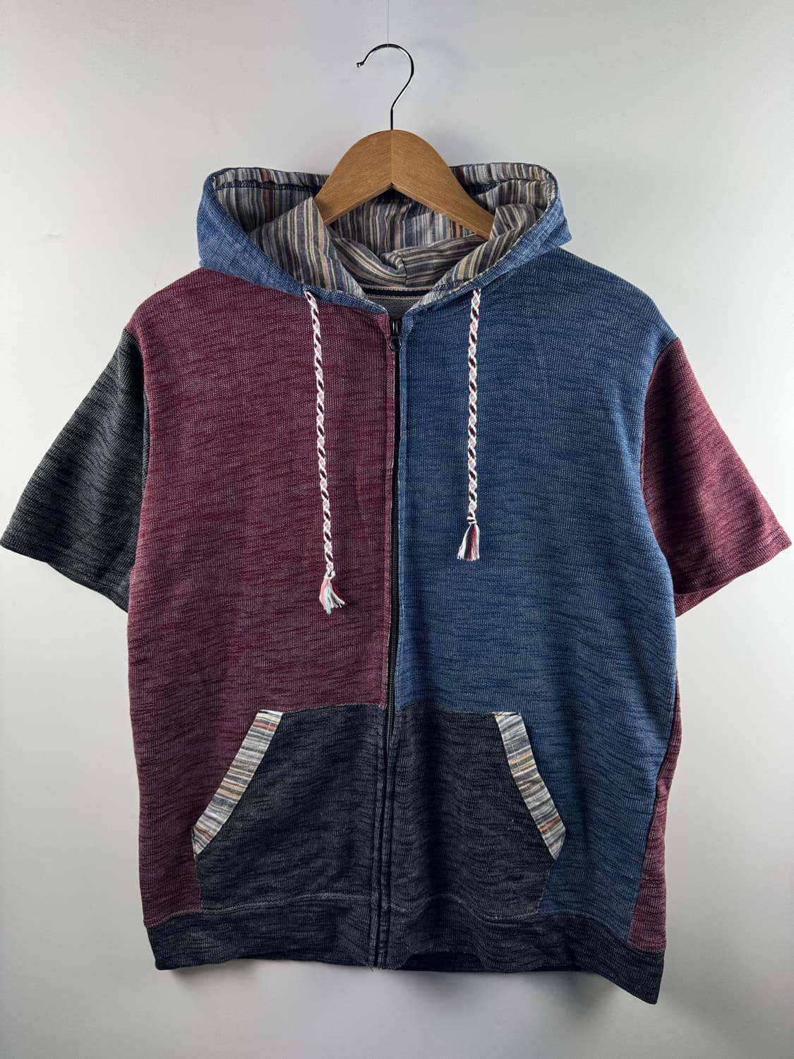 JPN 웨스턴 반팔 후드집업1775 상품이미지1