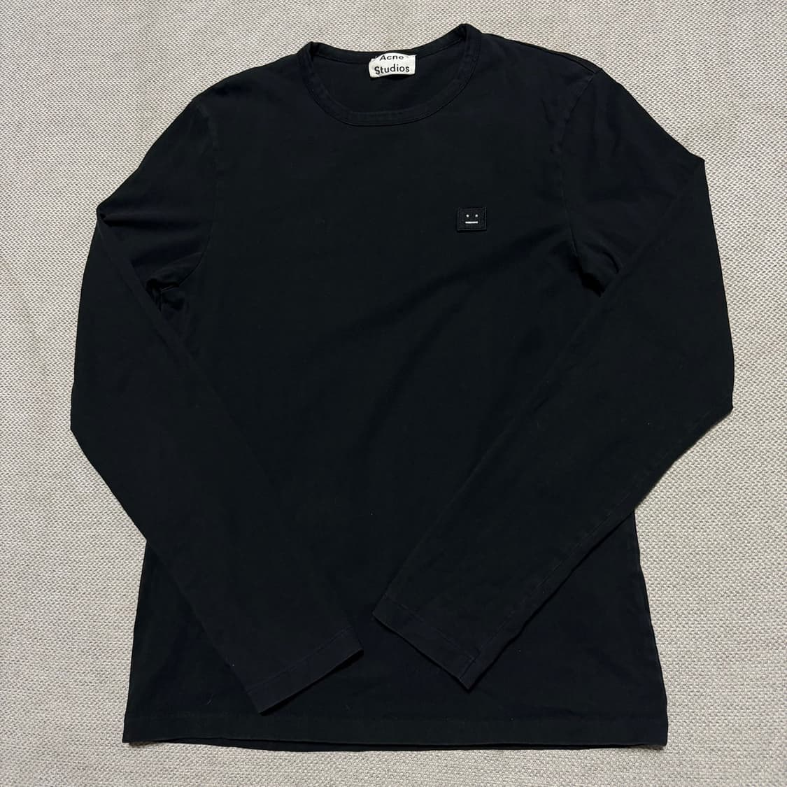 아크네 스튜디오 로고 롱슬리브 상품이미지1