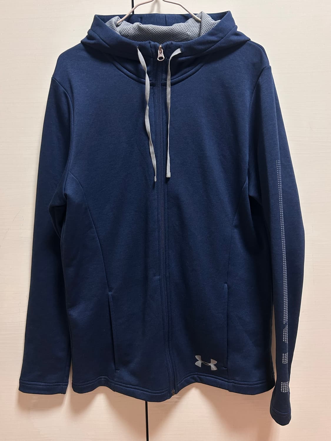 언더아머 네이비 후드집업 SM 상품이미지1