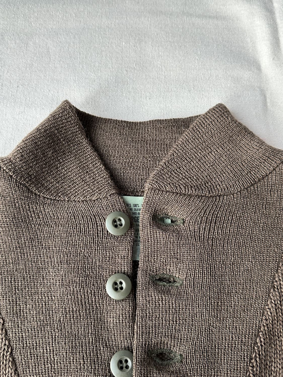 미군 5버튼 오리지널 울 니트 L 상품이미지9