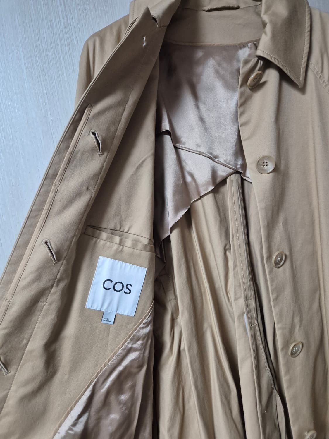 코스 COS 신형 레귤러핏 트렌치 코트 36 상품이미지8