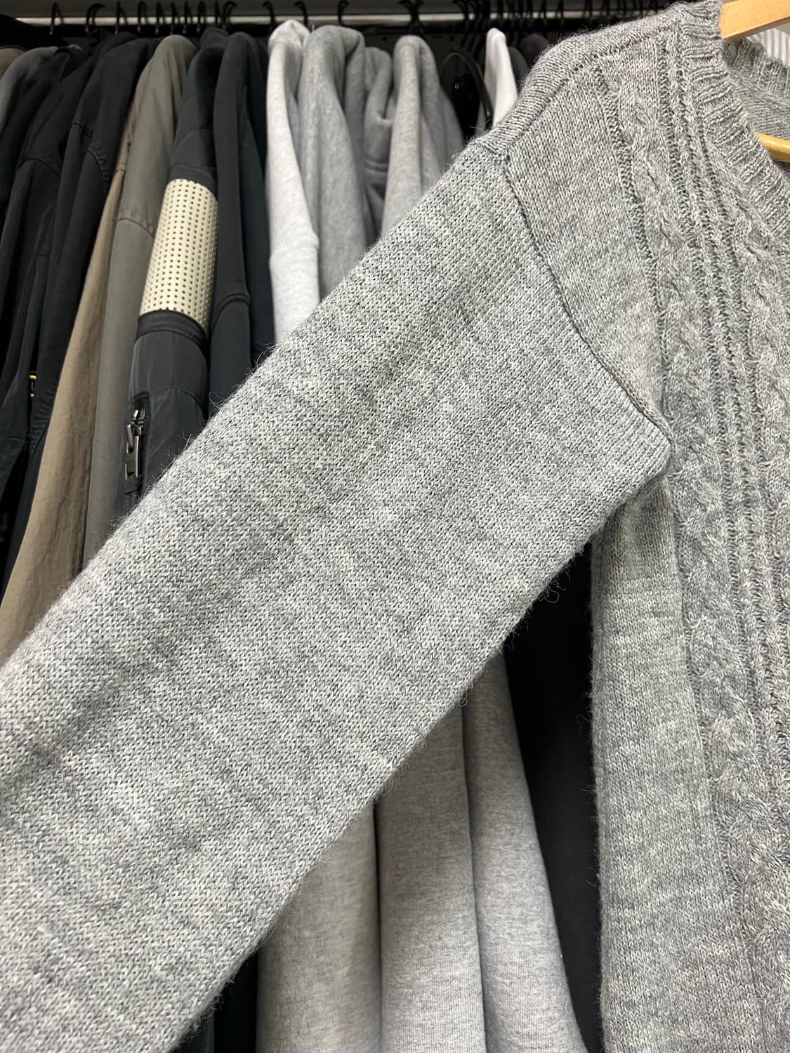 7부소매 모리걸 포켓 니트 상품이미지5