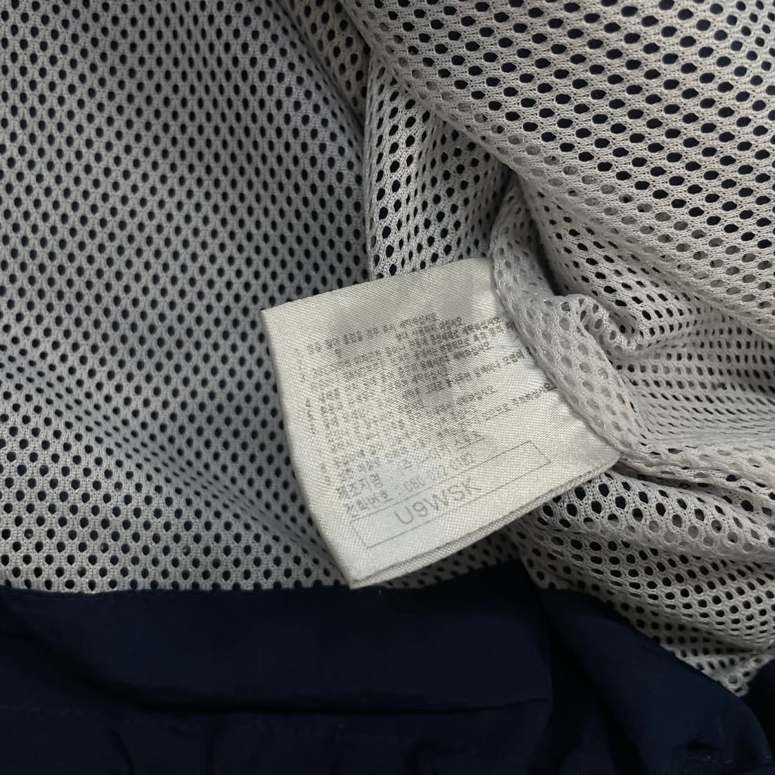 나이키 00s 테니스 로고 바람막이 자켓 네이비 상품이미지4