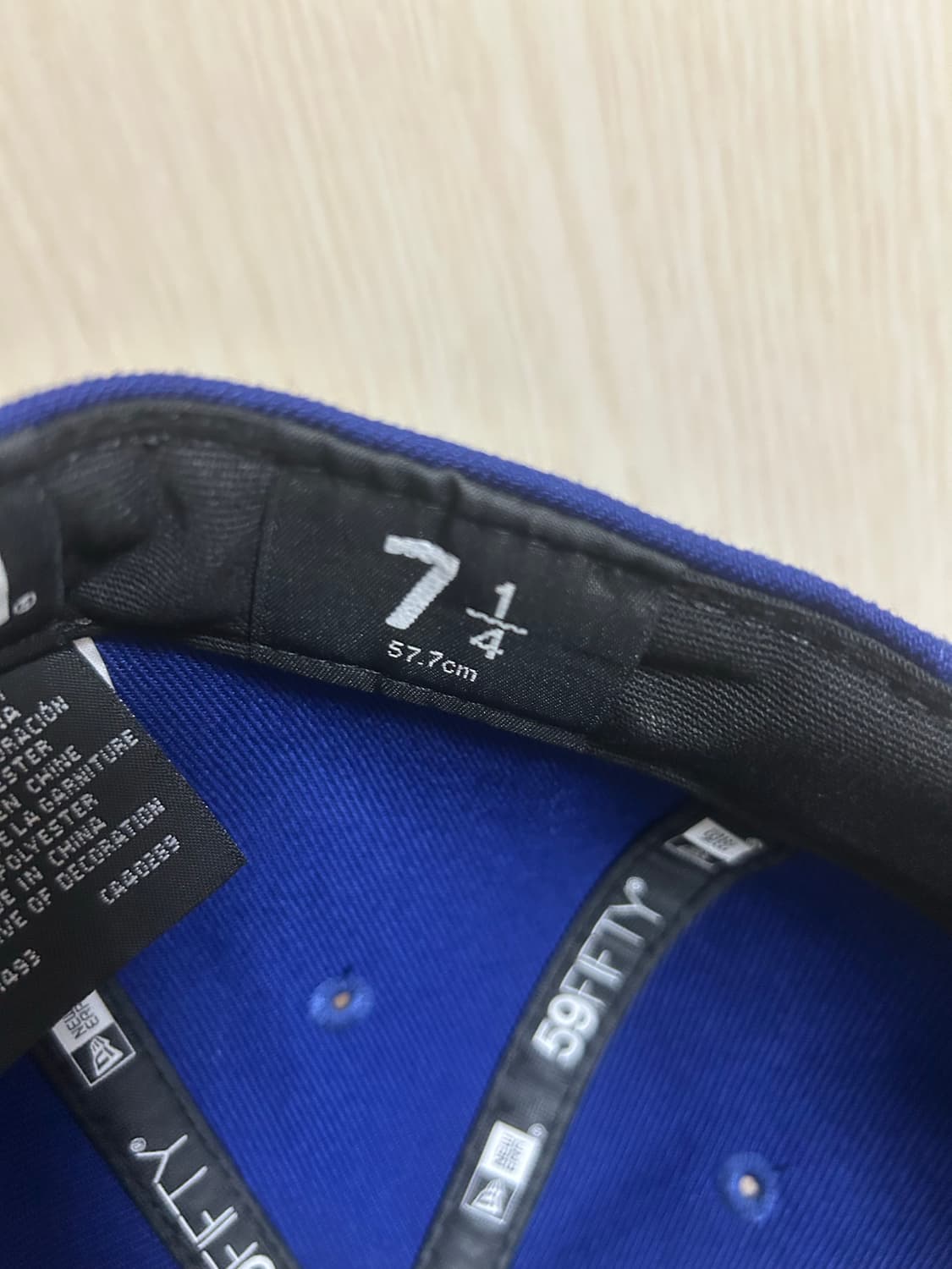  MLB 어센틱 LA 다저스 피티드캡 게임 다크 로얄 714 상품이미지2