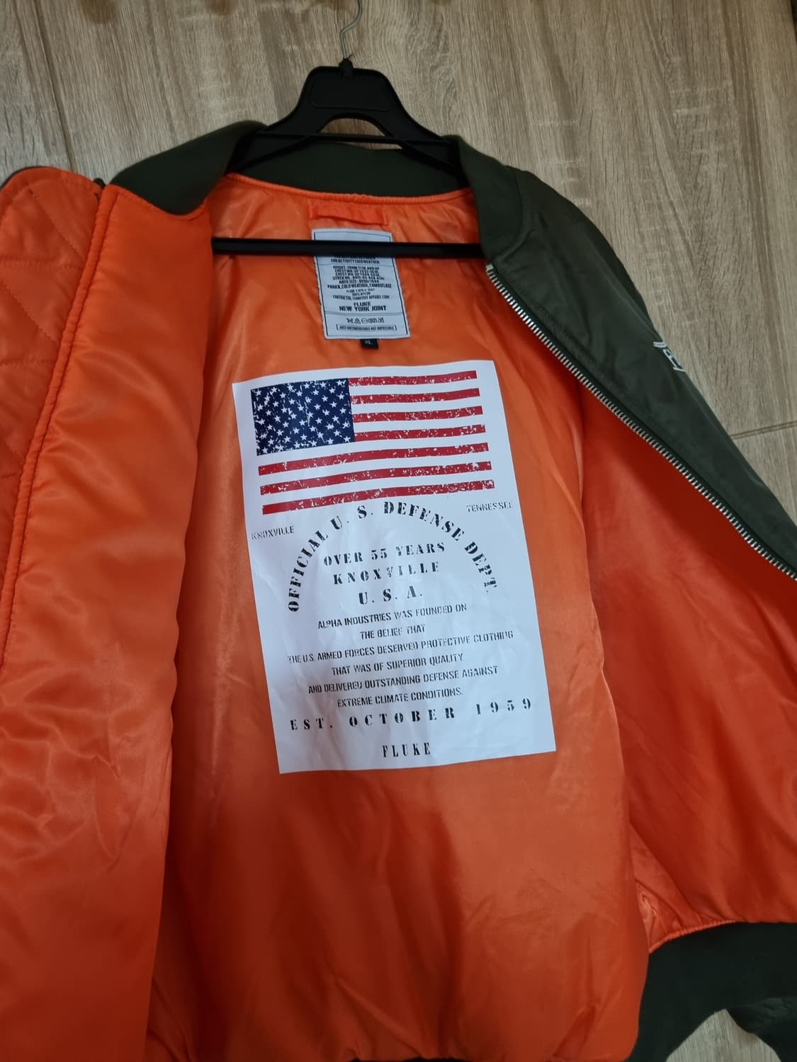 플루크 항공점퍼 패딩점퍼 상품이미지7