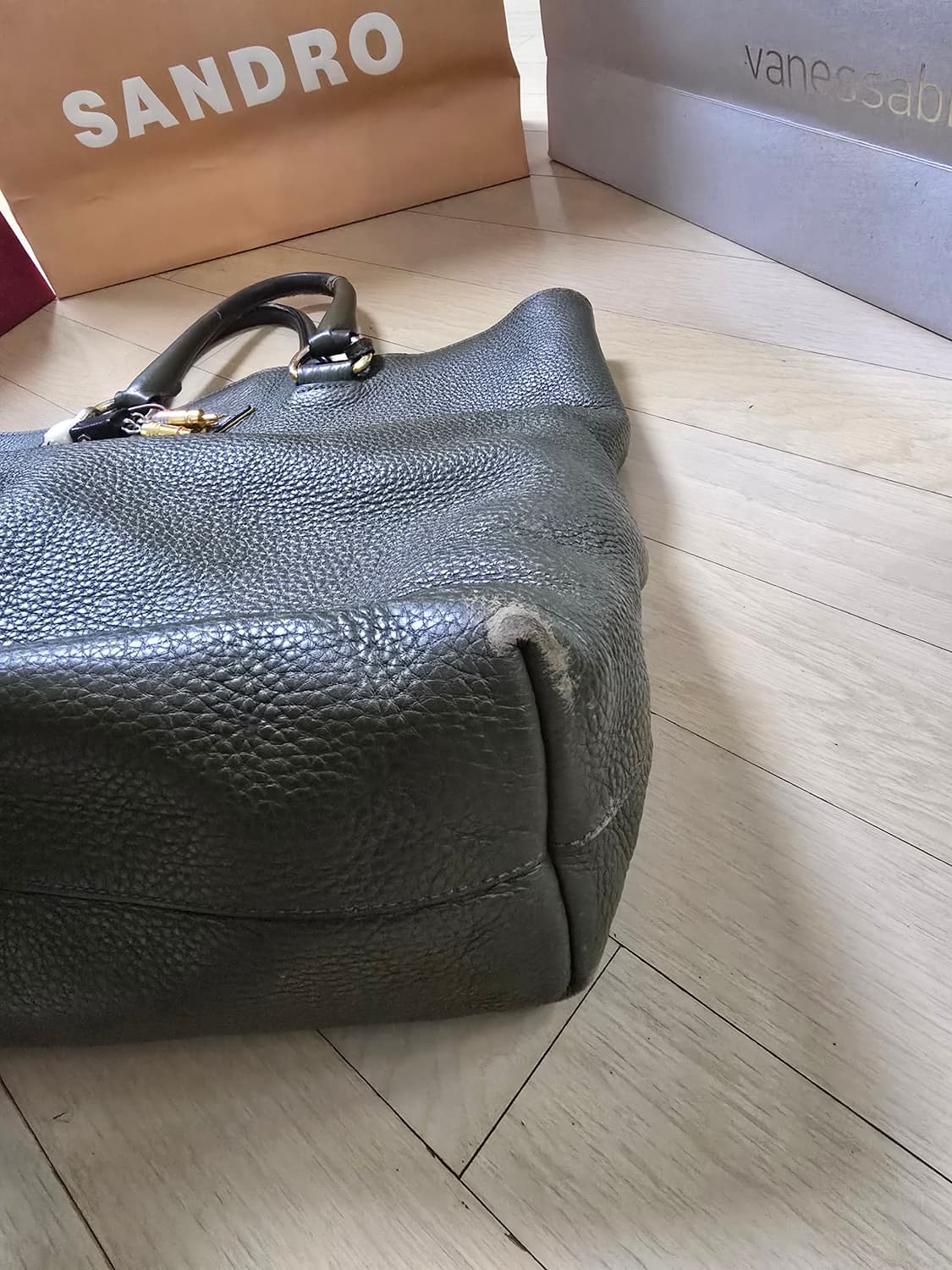 (정품)프라다 가죽 토트백 (미란다커 토드백) 상품이미지6