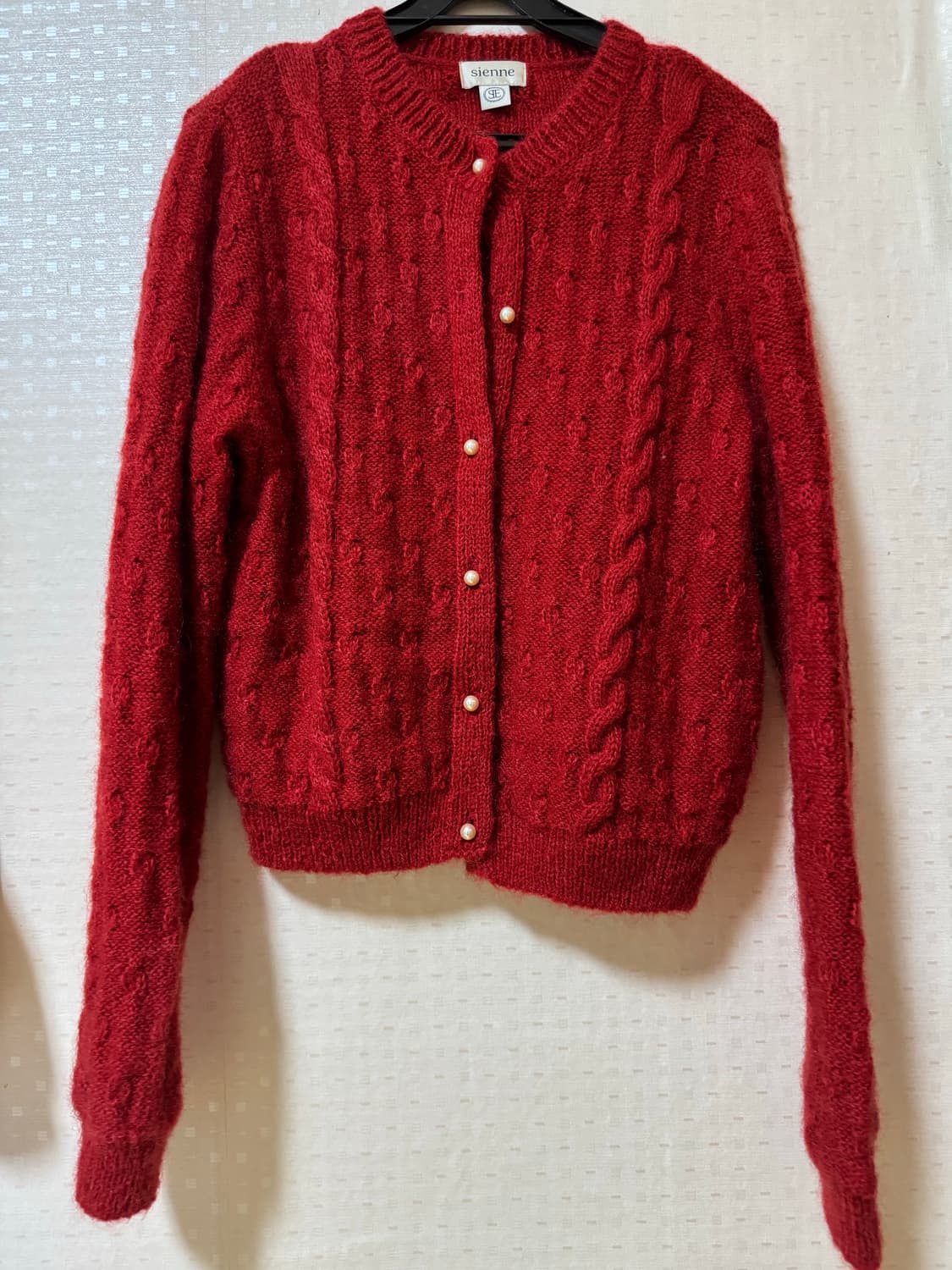 시엔느 anne mohair가디건 cardigan 여분단추및 택잇음 상품이미지4