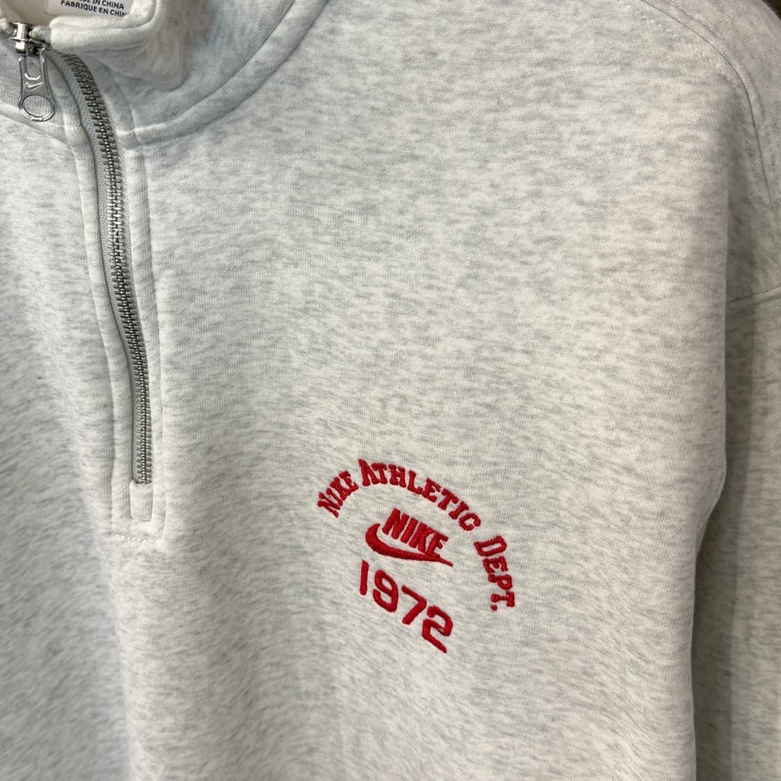 [XL] 나이키 스우시 쿼터집 맨투맨 상품이미지3