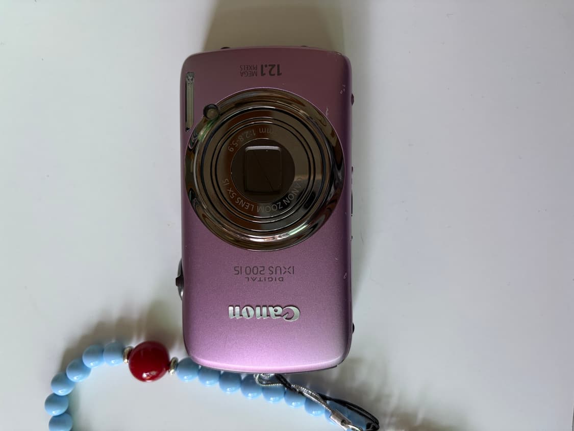 캐논 디카 익서스 200is 희귀매물 핑크 작례포함 상품이미지3