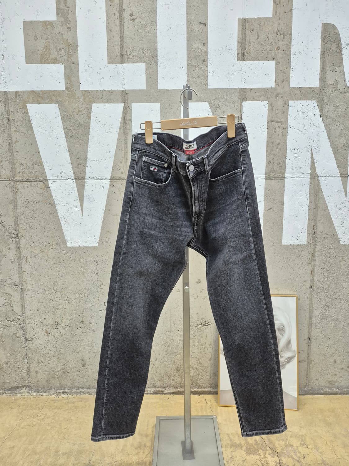 (30/32)타미진스  스판  흑청팬츠(MPT 상품이미지4