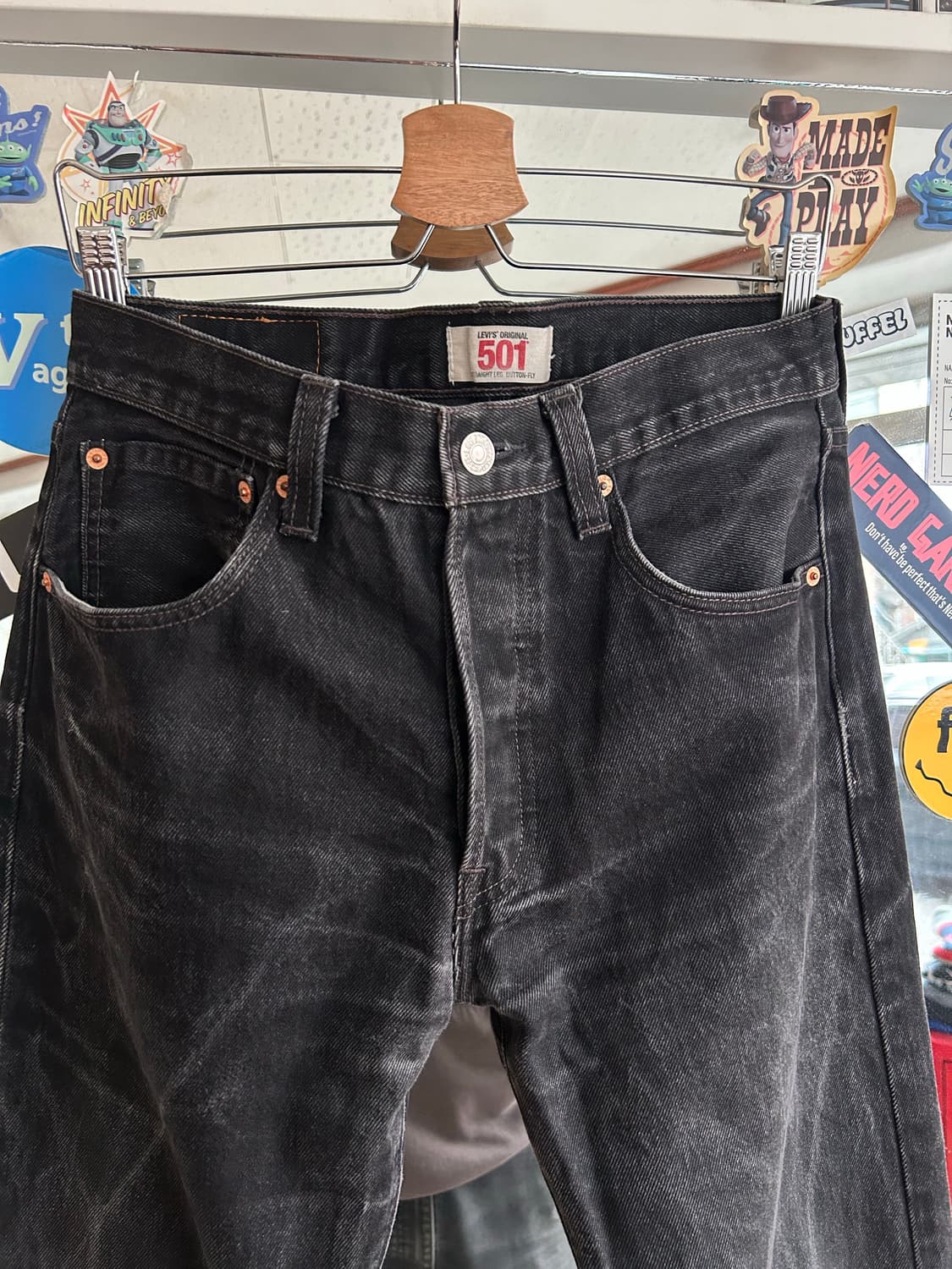 00‘s 리바이스501 블랙진 32in 상품이미지6