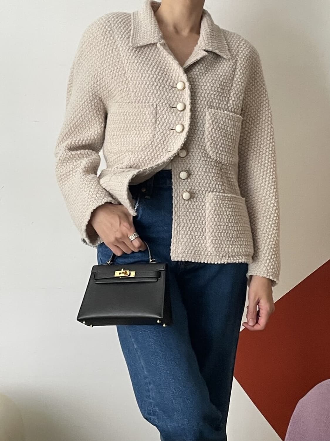 쎄모먼 Layla 트위드 자켓  상품이미지2