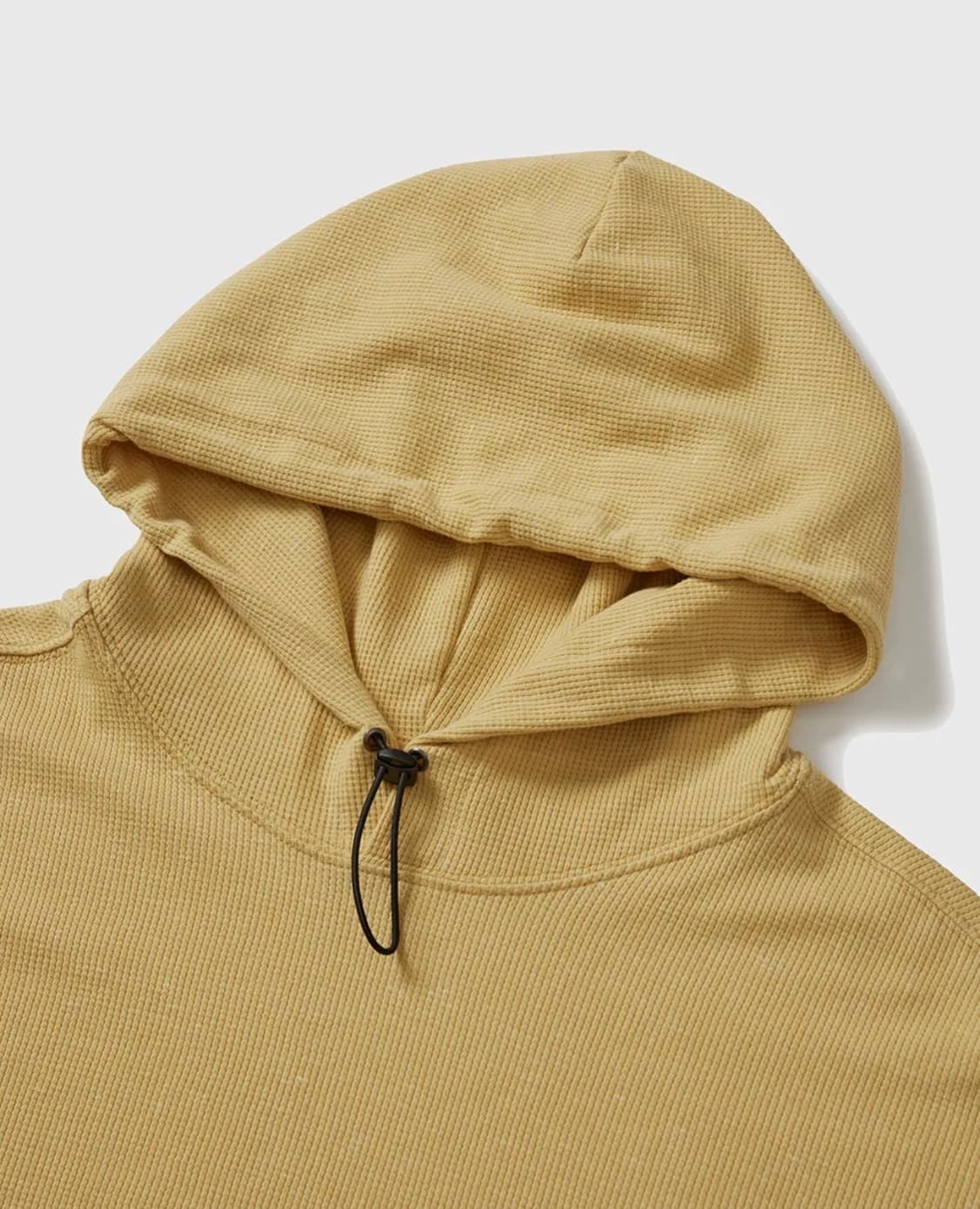 와플 후디 멜란지옐로우 상품이미지3