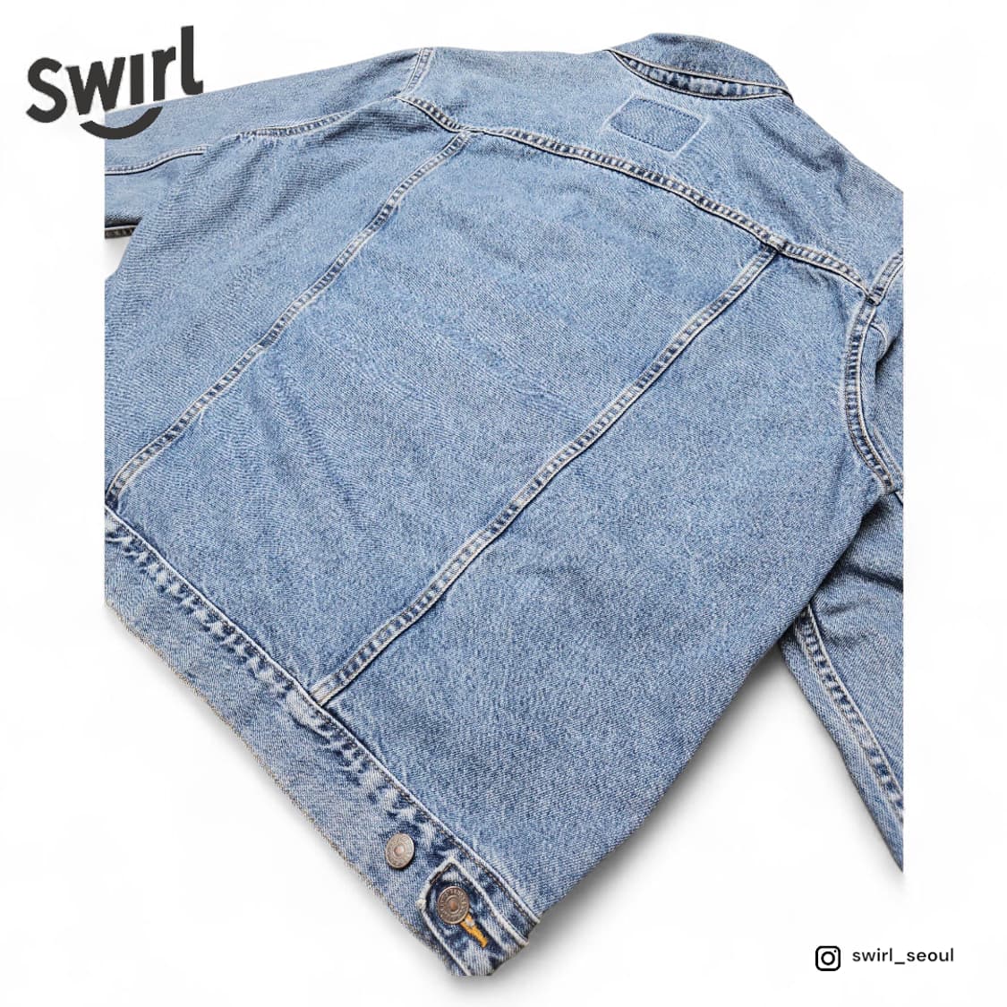 90s Levis usa made 3rd trucker jacket 상품이미지5