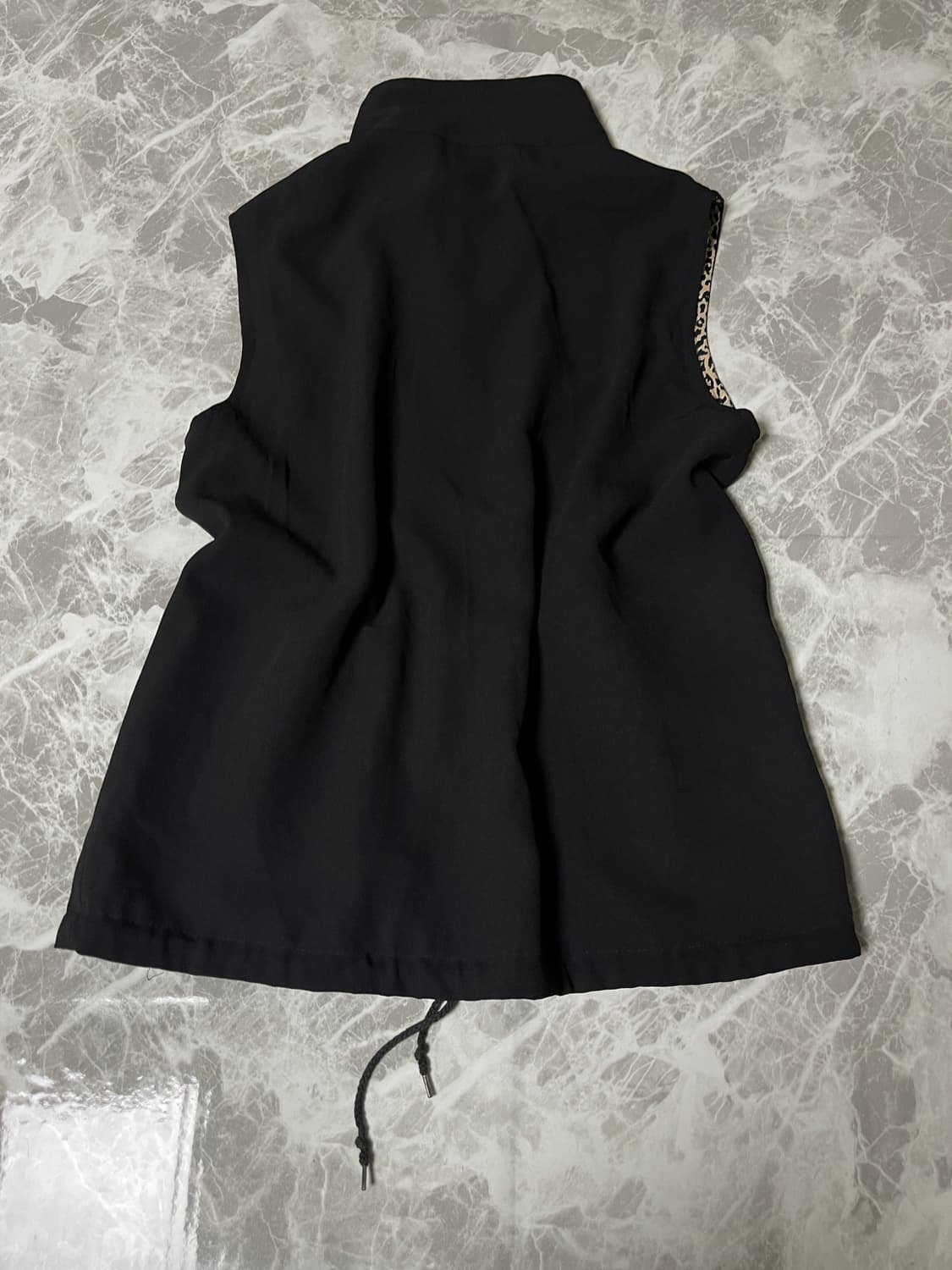 (Unknown)leopard zip up sleeveless top 상품이미지7