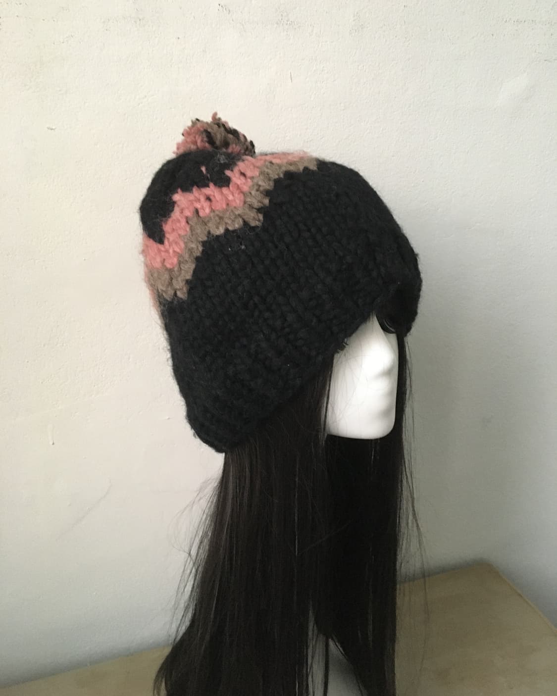  pom pattern knit beanie 상품이미지7