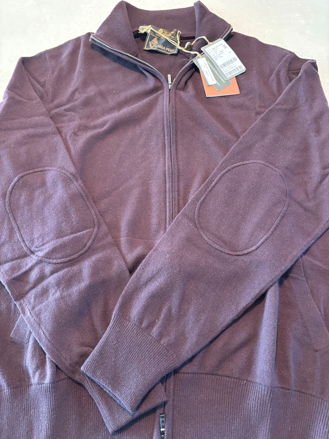 로로피아나 비쿠냐 집업 니트 (미사용 보관품) 상품이미지3