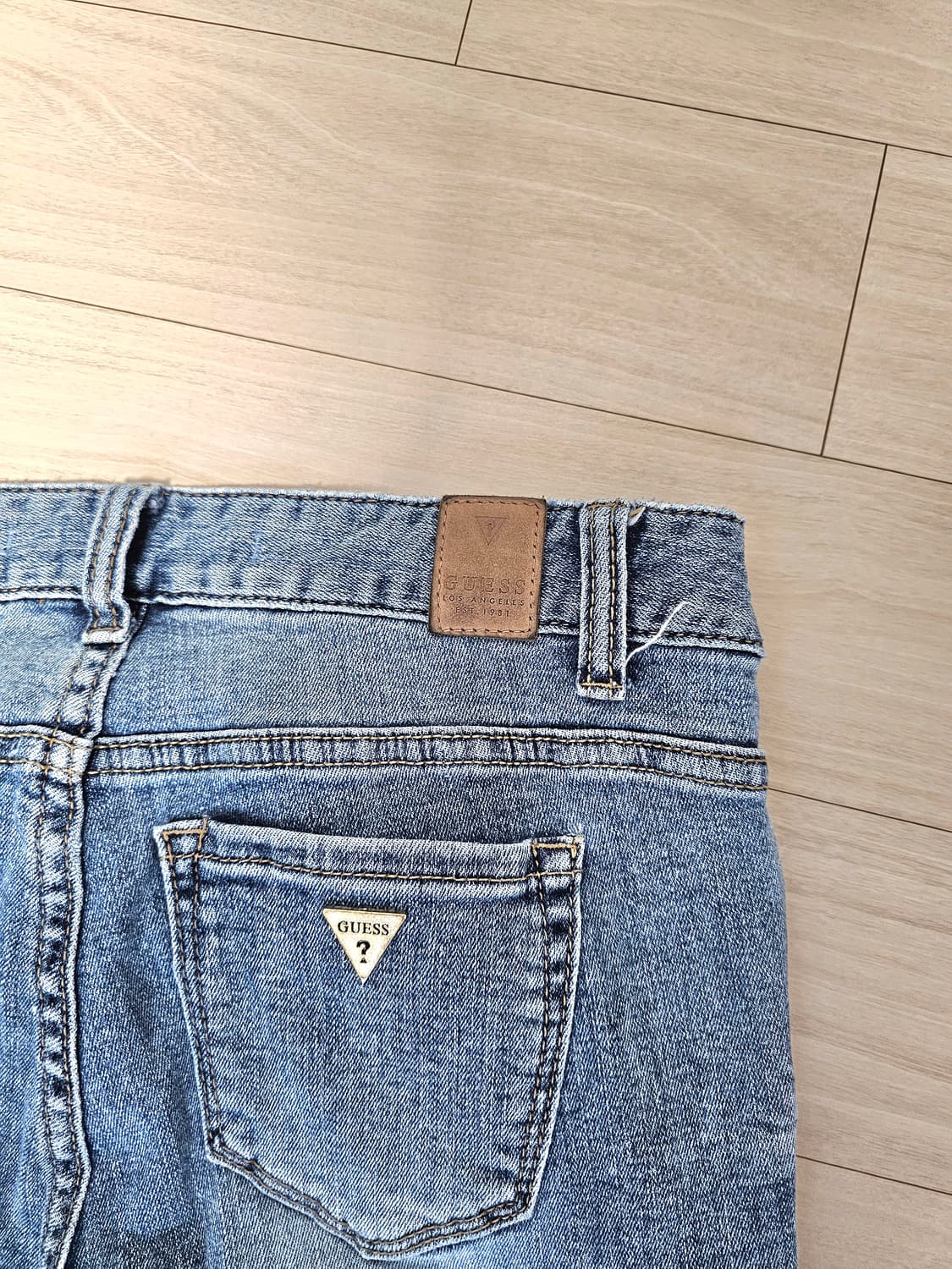 GUESS 데님 부츠컷 청바지 26 상품이미지1