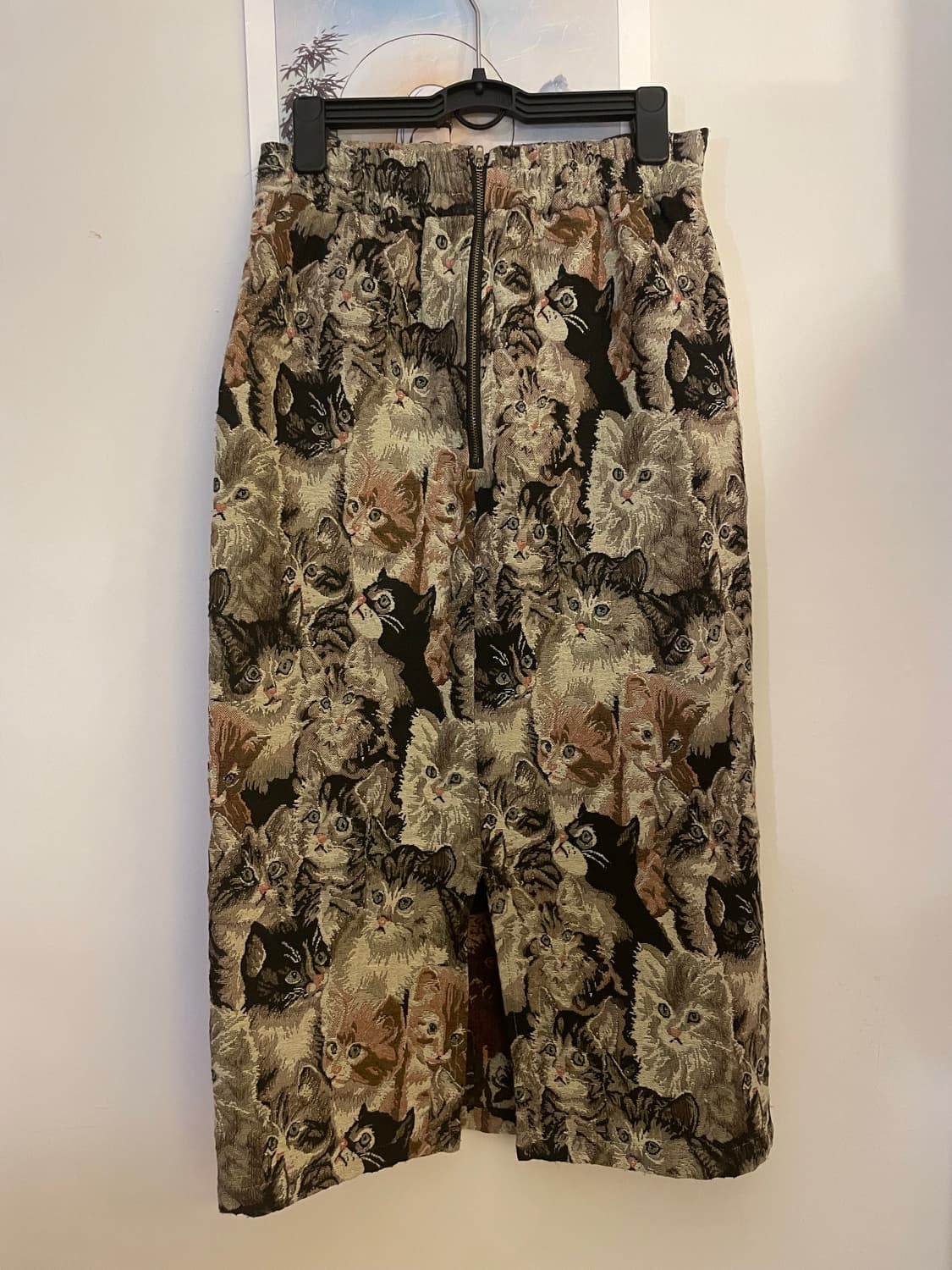 빈티지 야옹이 스커트 상품이미지2