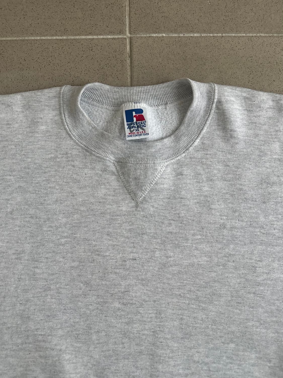 90s 빈티지 러셀 스웻셔츠 그레이 XL USA 상품이미지4