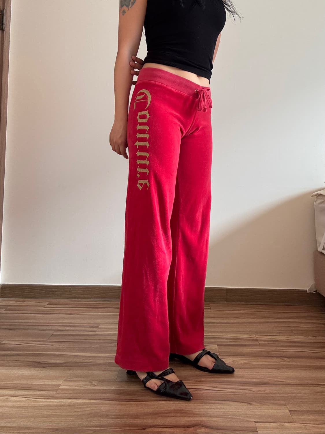 쥬시꾸뛰르 벨벳 트레이닝 팬츠 상품이미지4