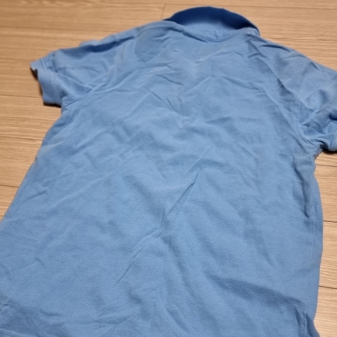 타미힐피거 블루 반팔 폴로티(xs) 상품이미지4