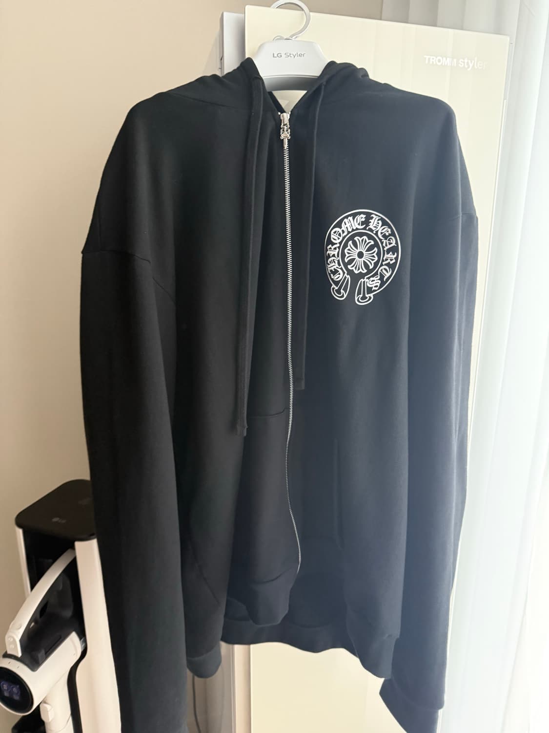 크롬하츠 홀스슈 후드집업 xxl 상품이미지2