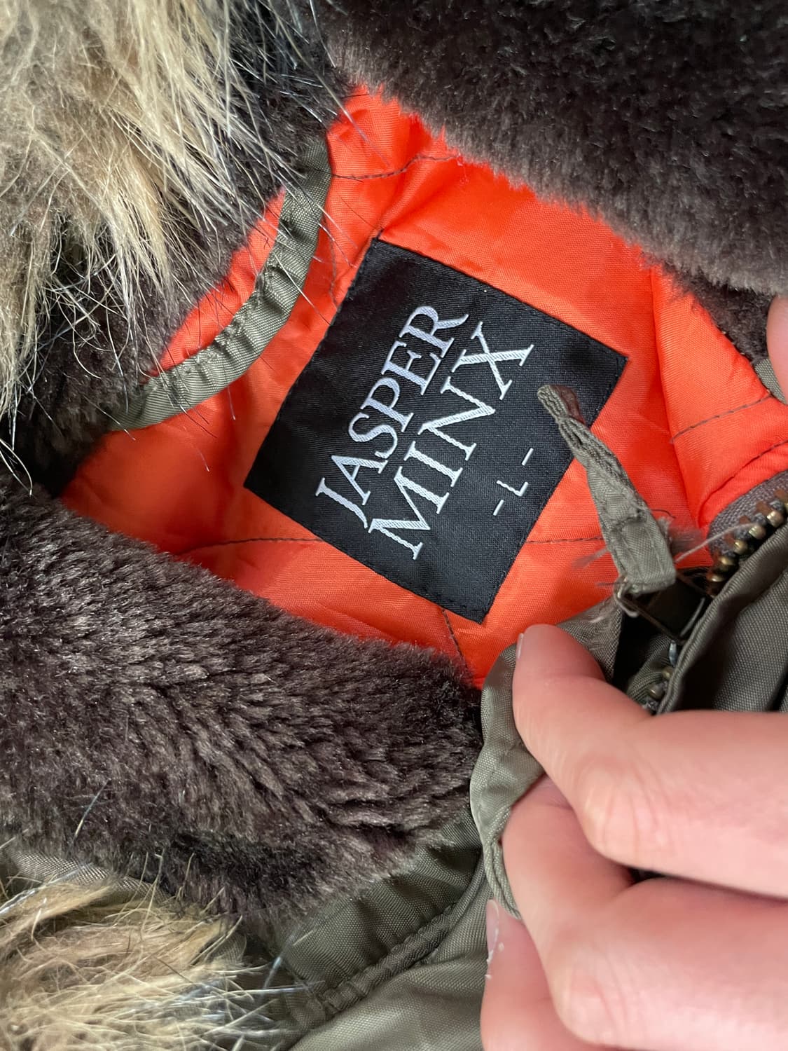 빈티지 퍼트리밍 밀리터리 파카 J03741 상품이미지5