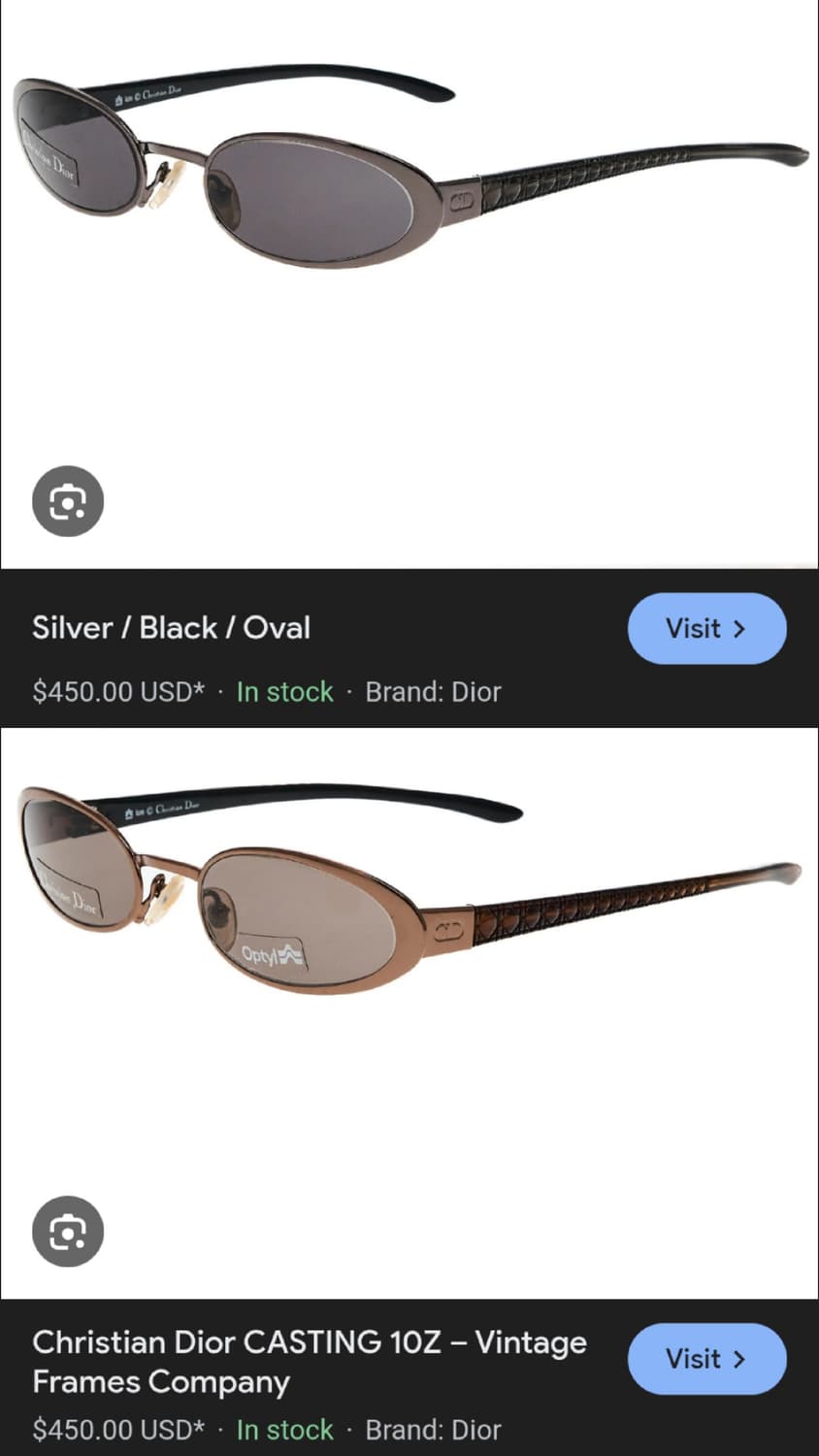 00's Christian Dior Sunglaases 상품이미지6