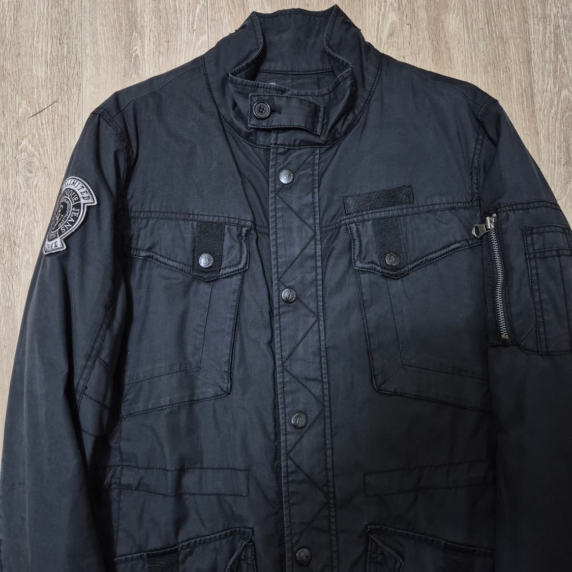 EVISU 에비수 사이드와펜 밀리터리 필드자켓 M(95) 상품이미지2