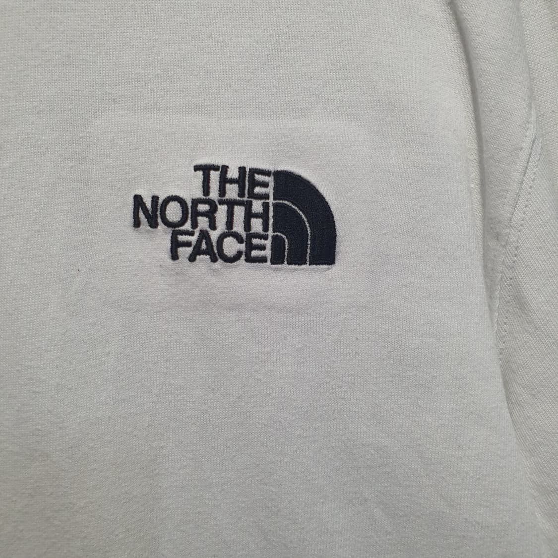 노스페이스 로고 루즈핏 흰색 긴팔티  상품이미지3