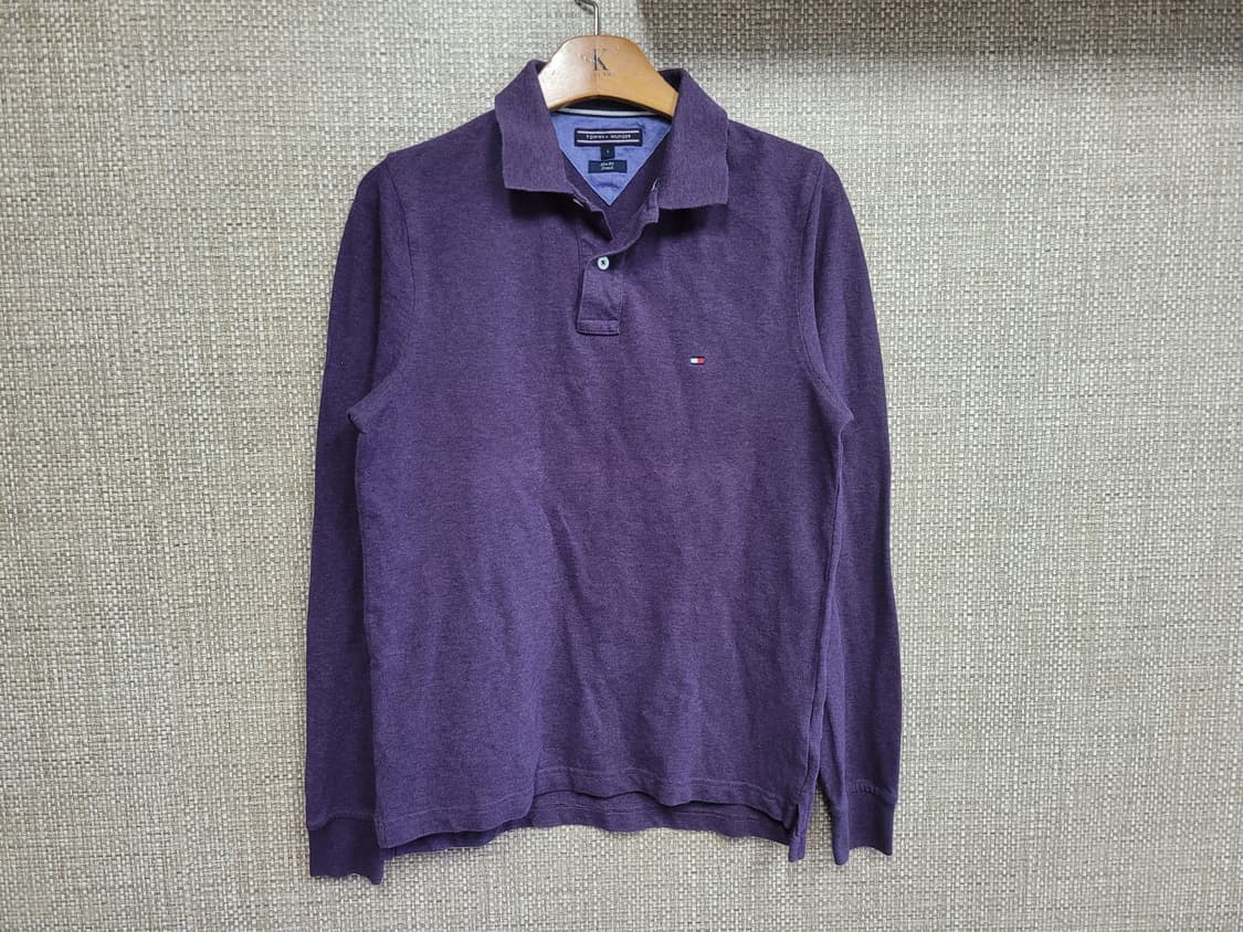 S 95사이즈 타미힐피거 긴팔 카라티 빈티지 pk 아메카지  상품이미지1