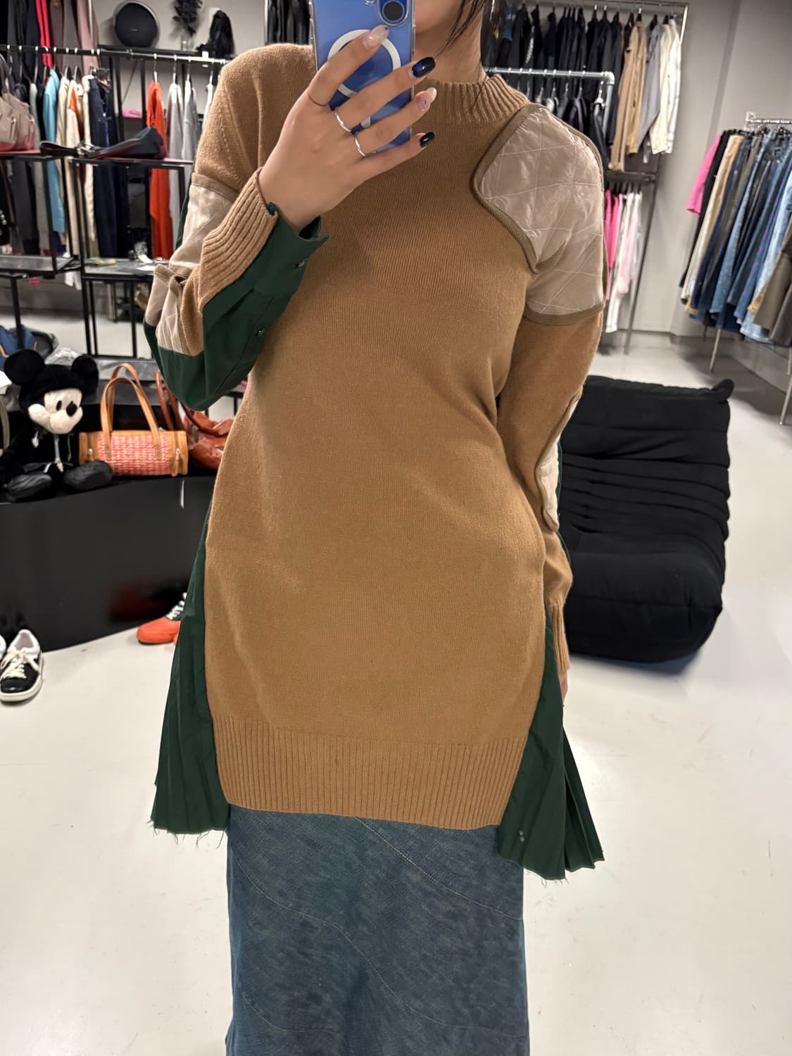 SACAI knit docking one piece -5 (room) 상품이미지1