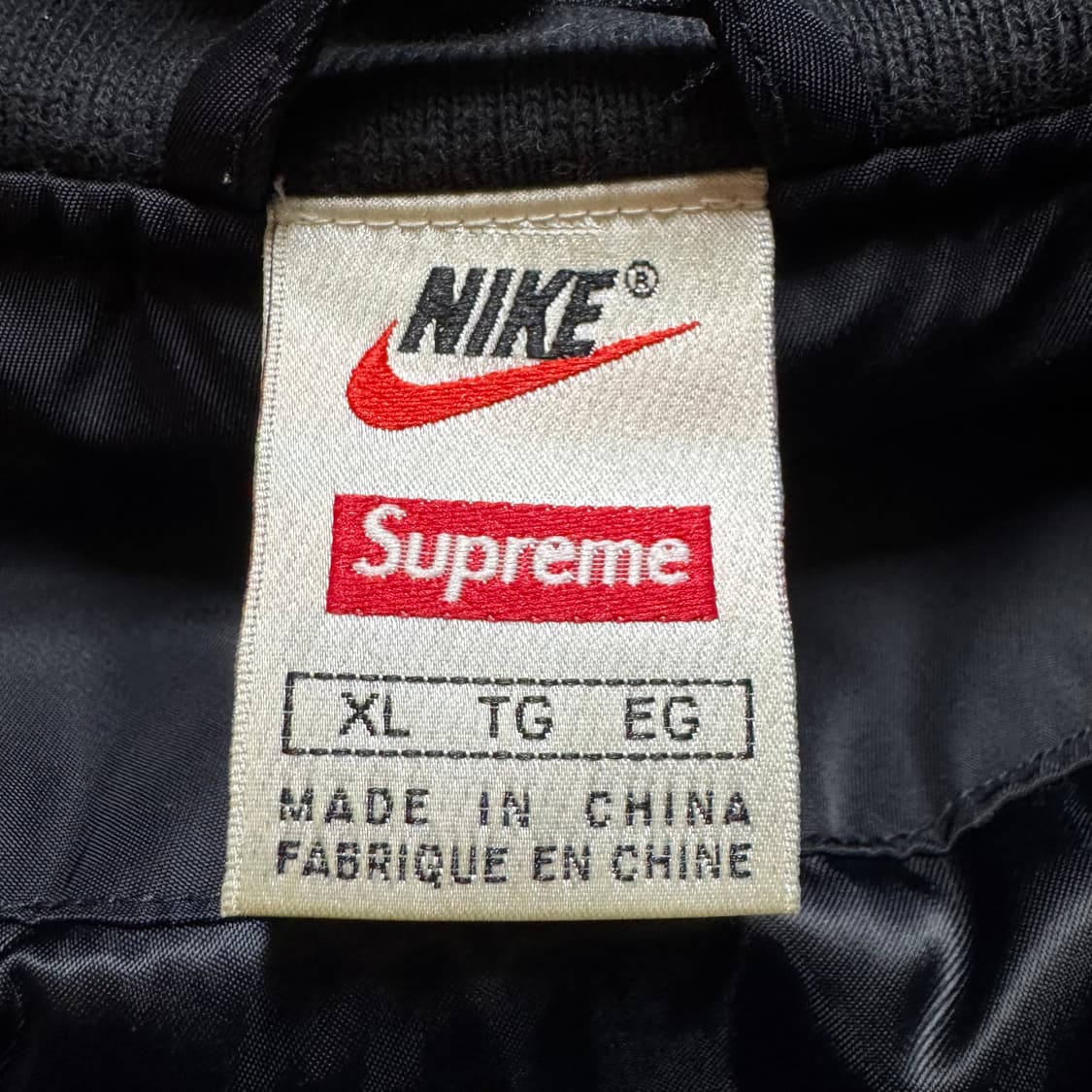 [XL] 슈프림 x 나이키 18ss NBA 팀 웜업 바시티 자켓 상품이미지7