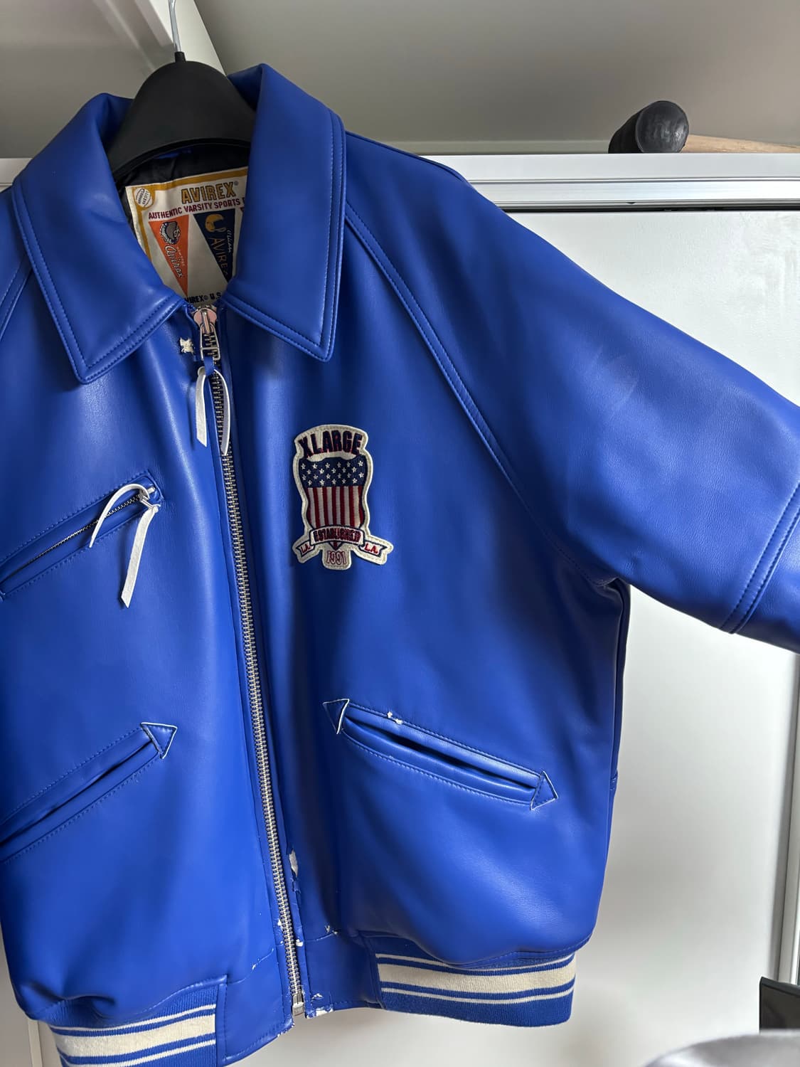 아비렉스 엑스라지 레더 자켓 상품이미지3