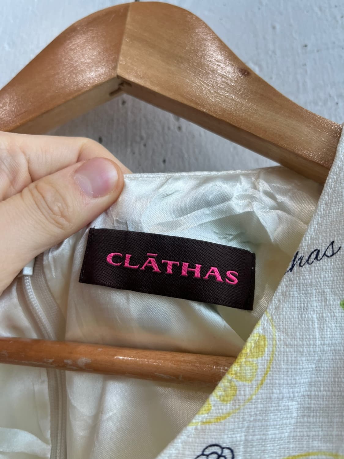 CLATHAS 레몬 원피스 Made in JAPAN 상품이미지5
