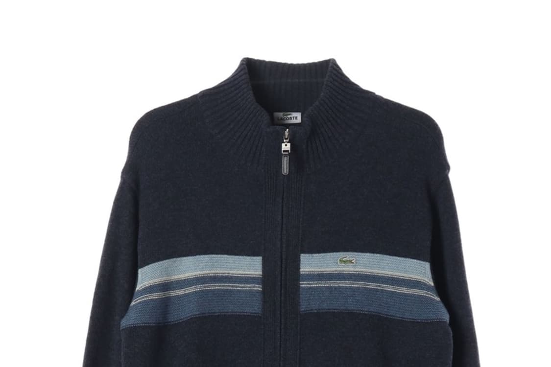 라코스테 집업 니트 가디건 XL 상품이미지3