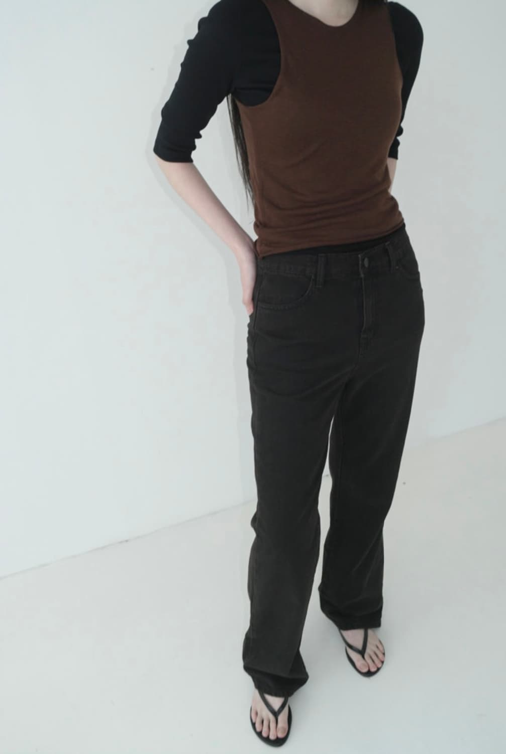 애프터먼데이 new flared washing jean L 상품이미지2