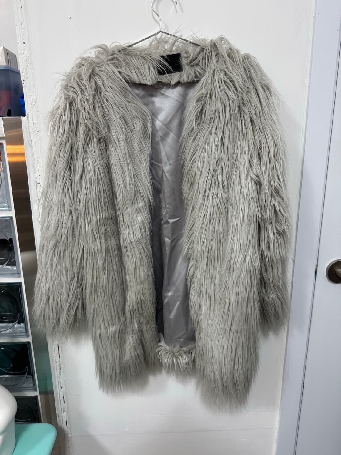 nache shaggy faux fur coat 상품이미지2