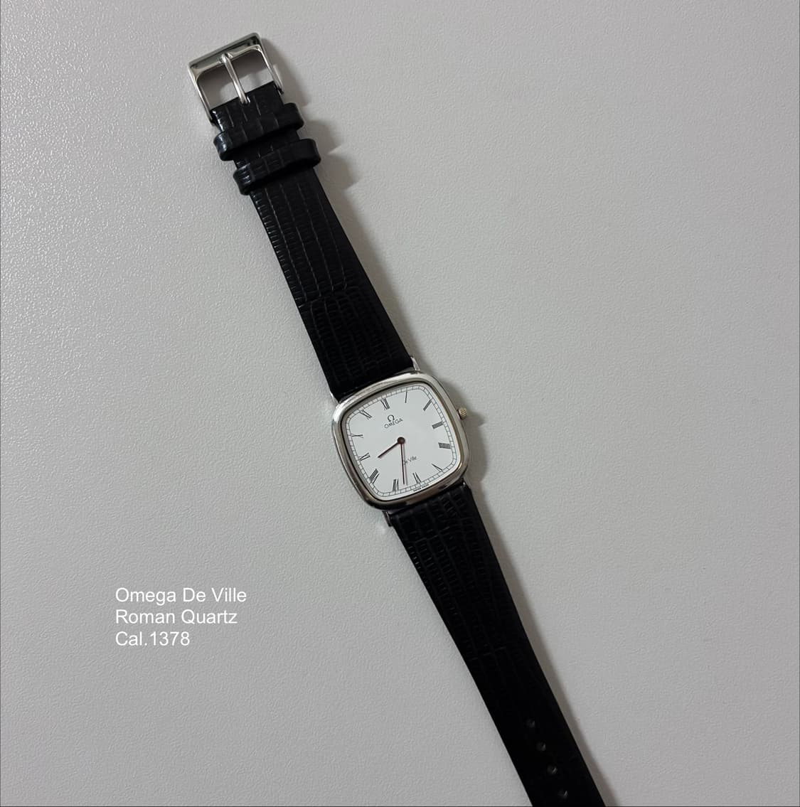 1980s Omega De Ville Roman Quartz  상품이미지3