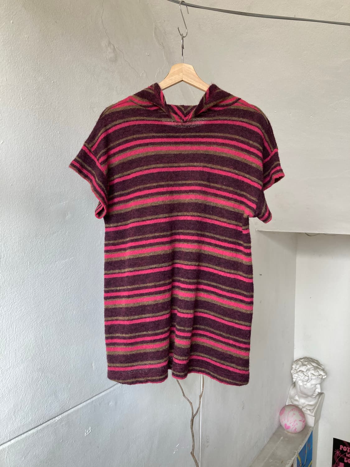 모헤어 울 패턴 에스닉 모리걸 니트 상품이미지5