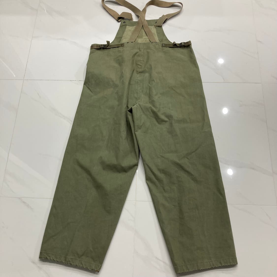 WW2 40s USN 고무 덱 오버롤 상품이미지3