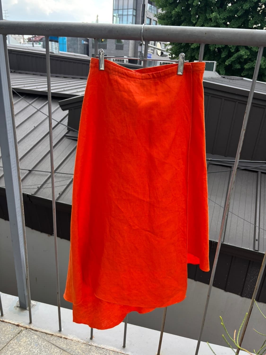 Maxmara Linen Wrap Skirt 상품이미지1