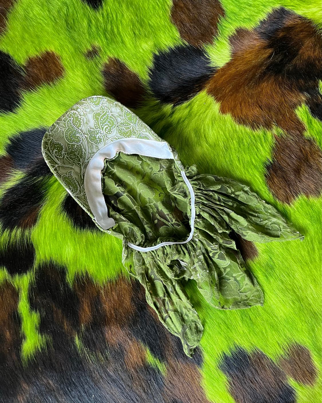 Indian Vintage Paisley Floral Durag Cap 상품이미지9