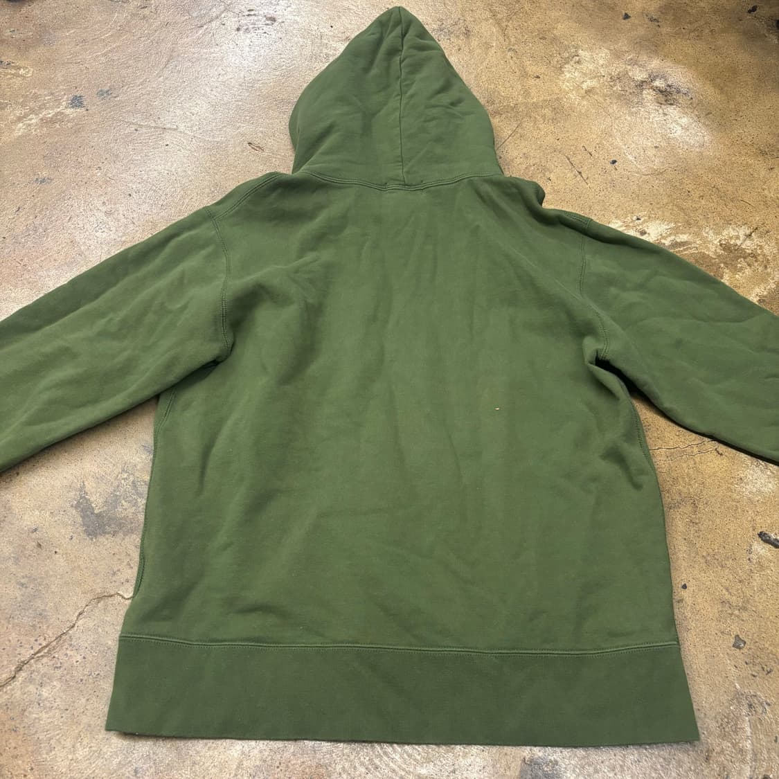 베이프 카키 말차 해적 크로스본 원 포인트 후드 티 상품이미지6