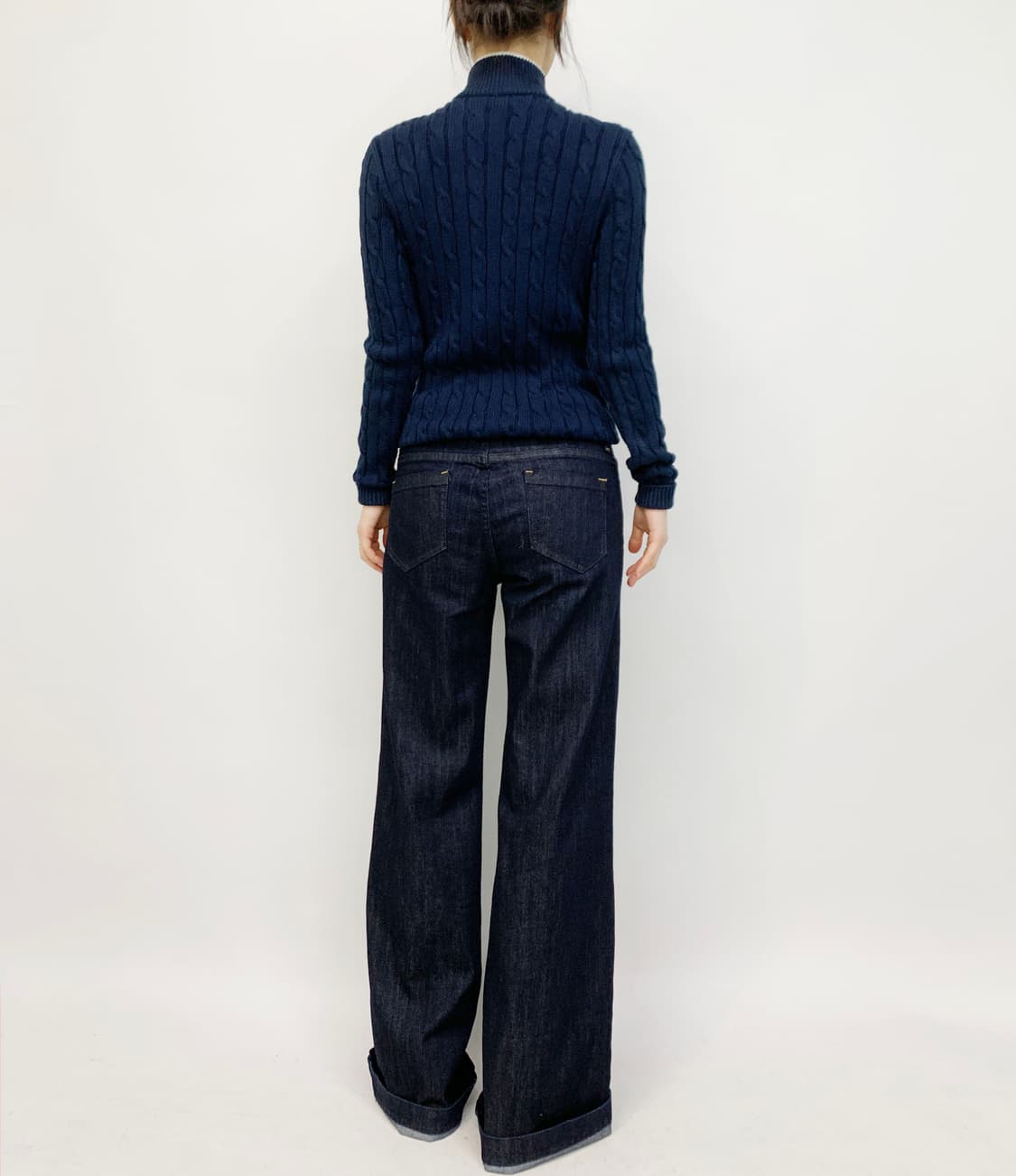 폴로 랄프 로렌 꽈배기 니트 집업 상품이미지4