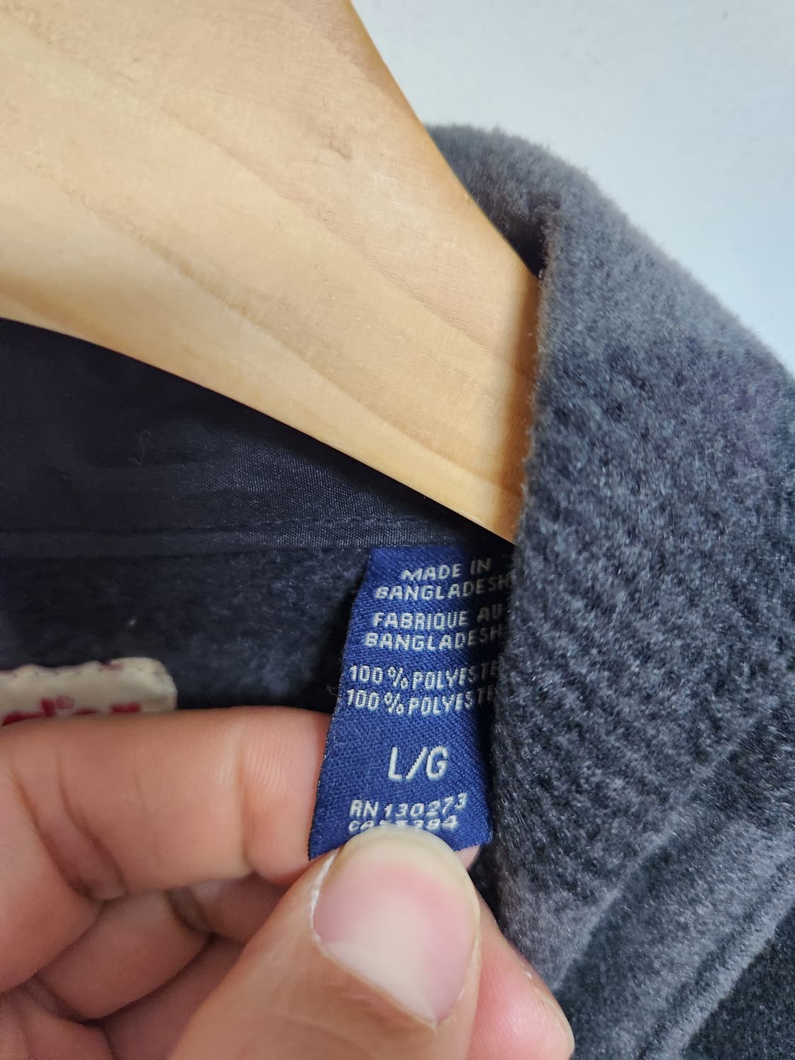 랭글러Wrangler  체크 플란넬 셔츠 L - S133 상품이미지5