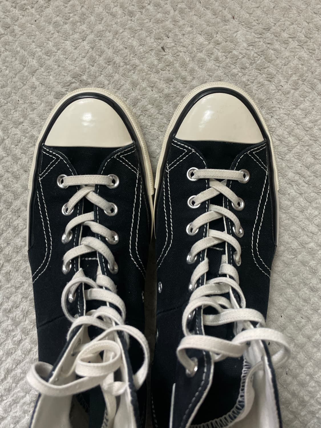 CONVERSE 컨버스 척 70 플러스 하이 검흰 상품이미지5
