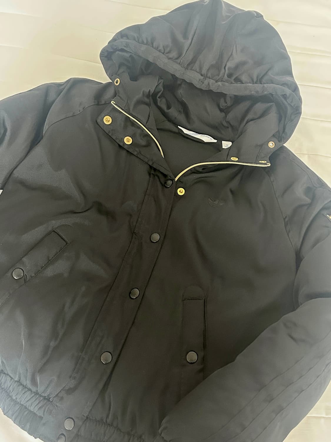 Adidas black 3stripe Ma-1  jumper 상품이미지2