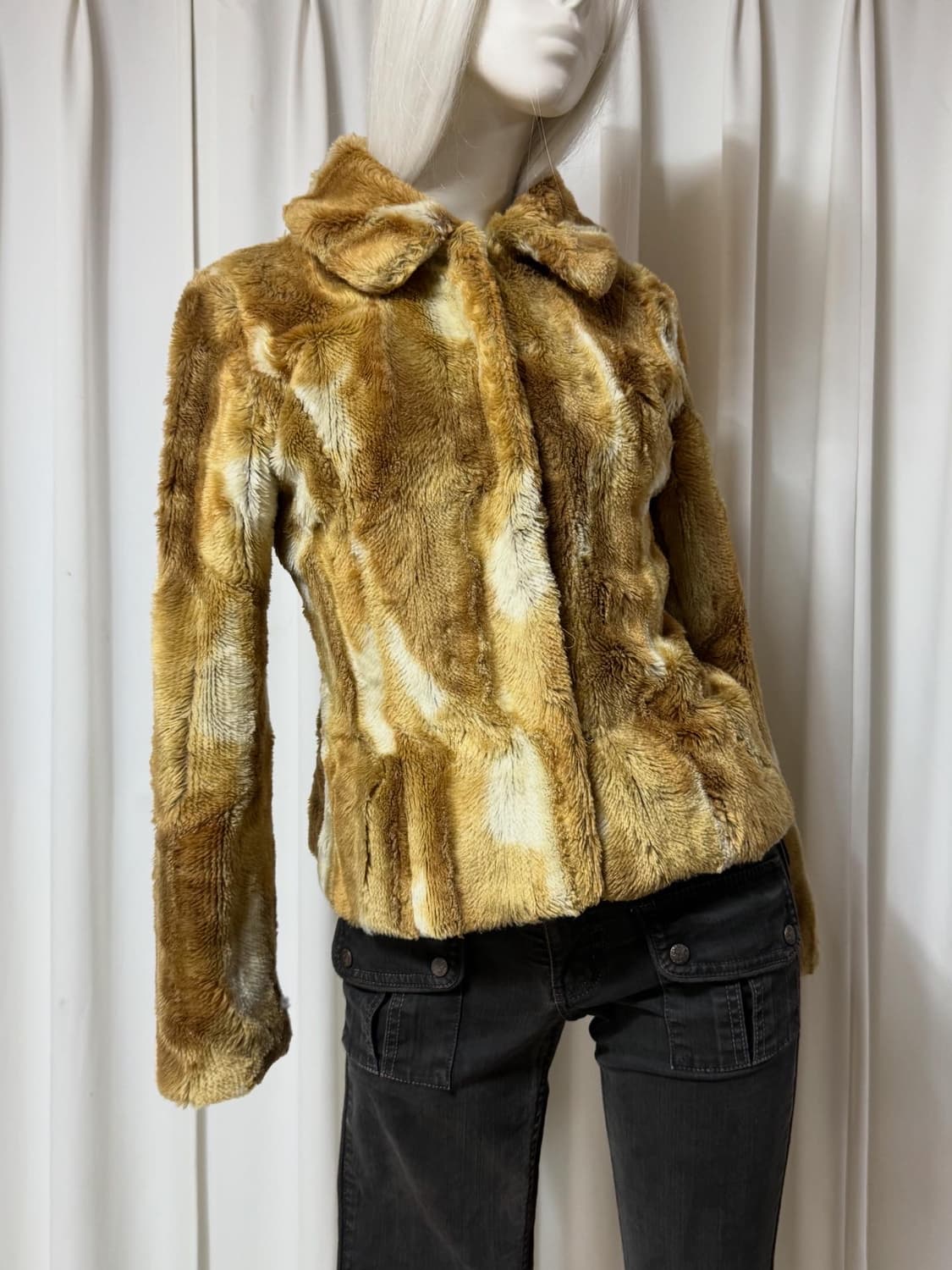 빈티지 아크릴 퍼 코트 상품이미지5